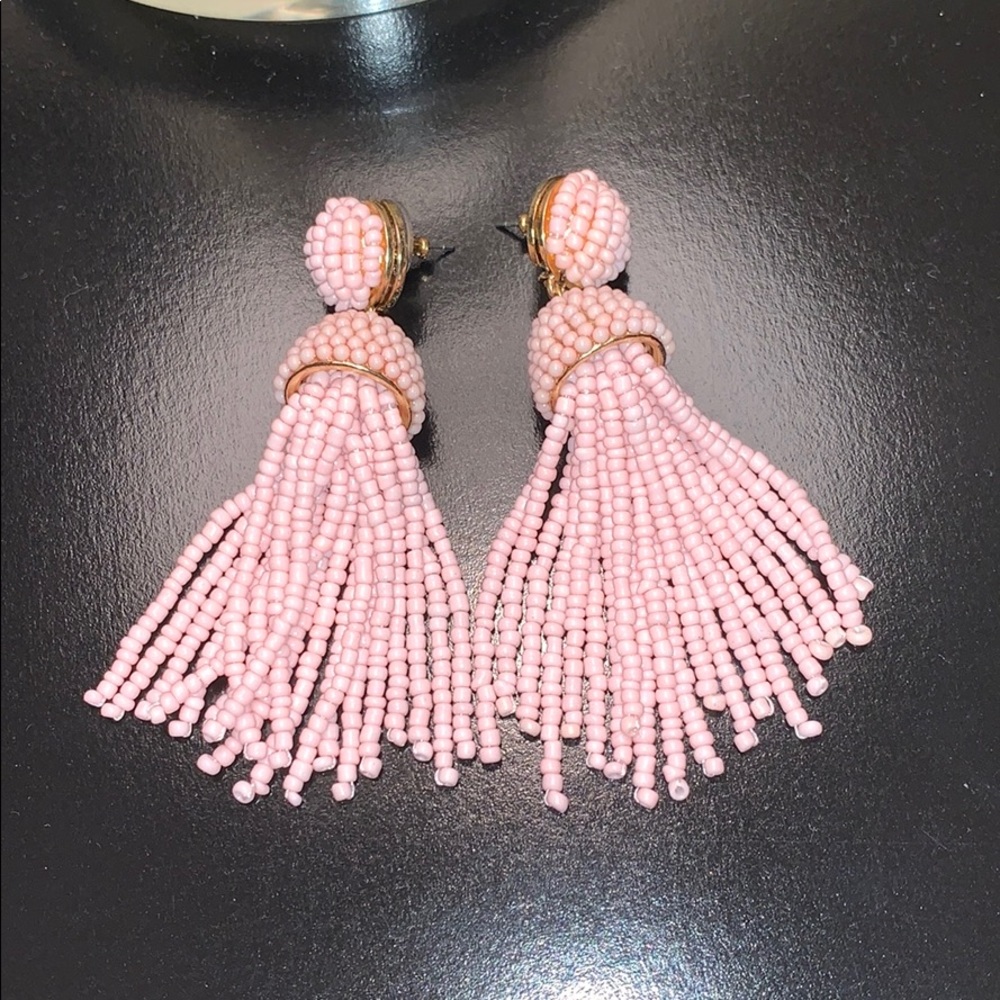 Baublebar piñata tassel earrings in pink